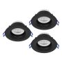 Eglo SALABATE 902274 Ugradbeno downlight svjetlo 3x5W/LED 2700K, 4000K, 6500K 3X540lm ip65