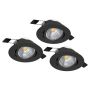 Eglo SALICETO 900747 Ugradbeno downlight svjetlo 3x6W/LED 2700K 1350LM IP20