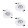 Eglo SALICETO 902277 Ugradbeno downlight svjetlo 3x4.8W/LED 2700K 3X450lm ip20