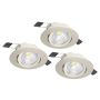 Eglo SALICETO 902282 Ugradbeno downlight svjetlo 3x6W/LED 4000K 3X580lm ip20