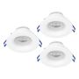 Eglo SALABATE 902272 Ugradbeno downlight svjetlo 3x5W/LED 2700K, 4000K, 6500K 3X540lm ip65