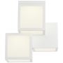 Brilliant CUBIX G97178/05 Plafonjera 3x22W/LED 3000K 2200LM IP20