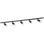 Italux MARVI TR DOLORES 922503-5-BL-SET Šinski reflektor 5x40W/E27 IP20