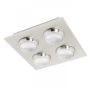 Eglo LOMBES 94298 Plafonjera 4x4,5W/LED 480LM
