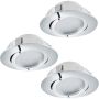 Eglo PINEDA 95852 Ugradbeno downlight svjetlo 3x6W/LED 500LM