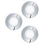 Eglo FUEVA 98635 Ugradbeno downlight svjetlo 3x2.8W/LED 3000K 1050lm IP20/IP44