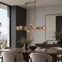 Italux ERIMIDA PND-2244-8A-AB Visilica 8x5W/G9 IP20