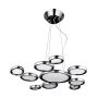 AZzardo SATELLITE AZ1786 Visilica 5x6W+5x10,8W+1x26W/LED 6600LM