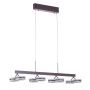 Italux METIS AD16002-8A COFFEE Visilica 8x4,8W/LED IP20
