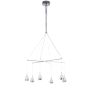 Italux TELESTO AD16024-6A CH Visilica 6x5W/LED IP20