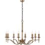Endon STANFORD CA1P8B Luster 8x40W/E14
