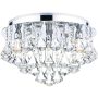 Dar Lighting FRINGE FRI0450 Plafonjera 4x25W/G9 IP44