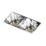 AZzardo PIO AZ1749 Ugradbeno downlight svjetlo 2x50W/MR16