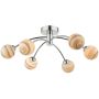 Dar Lighting IZZY IZZ0650-07 Stropna svjetiljka 6x40W/G9
