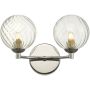 Dar Lighting IZZY IZZ0950-03 Zidna svjetiljka 2x40W/G9