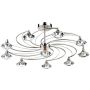 Dar Lighting LUTHER LUT2346 Stropna svjetiljka 10x40W/G9