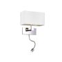 AZzardo MARTENS AZ1526 Zidna svjetiljka 1x60W+1W/LED 3000K 85LM IP20