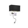 AZzardo MARTENS AZ1558 Zidna svjetiljka 1x60W+1W/LED 3000K 85LM IP20