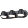 Italux KUOLA MB1350-3-BK Zidna svjetiljka 1x18W/LED 3000K 640LM IP20