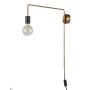 Italux MONIQ MB-BR1721402-W1-G Zidna svjetiljka 1x60W/E27