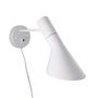 Italux VOLTA MBE0009/1-WHITE Zidna svjetiljka 1x60W/E27 IP20