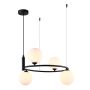 Italux AMILY MDM-3974/4 BK Visilica 4x25W/G9 IP20