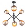 Italux CAVAZZA MDM-3690/6 BK+GD Luster 6x40W/E14