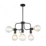 Italux KRISTY MDM-3678/6 BK Luster 6x60W/E27