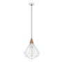 Italux MAELLE MDM-2591/1S WH Visilica 1x60W/E27 IP20