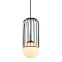 Italux MATTY MDM-3939/1 BK Visilica 1x40W/E27 IP20