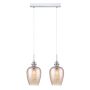 Italux PIRITA MDM2286/2B CR Visilica 2x40W/E14
