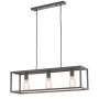 Italux SIGALO MD-BR4367-D3 GR Visilica 3x60W/E27