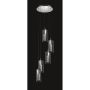 Italux VERIZON MD109003-5B Visilica 5x35W/GU4/MR11