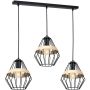 Milagro CLIFF BLACK MLP5525 Visilica 3x60W/E27 IP20