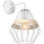 Milagro CLIFF WHITE MLP5517 Zidna svjetiljka 1x60W/E27 IP20