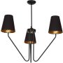 Milagro VICTORIA BLACK MLP4912 Luster 3x60W/E27 IP20