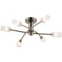 Dar Lighting MORGAN MOR6475 Stropna svjetiljka 6x25W/G9