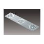 Italux DOWNLIGHTS MQ71815-3B Ugradbeno downlight svjetlo 3x1W/LED