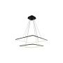 Milagro NIX BLACK ML518 Visilica 2x50W/LED 3500LM