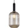 Italux ANTIOLA PND-5588-1L-BK+AMB Visilica 1x40W/E27 IP20