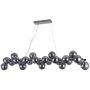 Italux CABELLA PND-5252-A-25-CH+SMK Visilica 25x28W/G9 IP20