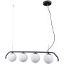 Italux CARIMI PND-3300-4-BK Visilica 4x5W/G9 IP20