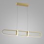 Italux CERRILA PND-29772750-1A-GD Visilica 1x31,2W/LED 3000K 1300LM IP20