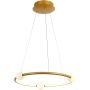 Italux LOZANNA PND-20112035-1A-GD Visilica 3+1x36W/LED 3000K 2100LM IP20