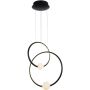 Italux LOZANNA PND-20112035-2B-BL Visilica 2+2x44,8W/LED 3000K 2420LM IP20