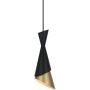 Italux MALIA PND-85949-1 BK+GD Visilica 1x40W/E27 IP20