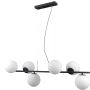 Italux RADDI PND-5510-6-BK Visilica 6x5W/G9 IP20