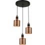 Italux RESTENZA PND-2439-3-COP Visilica 3x40W/E27 IP20