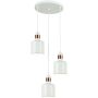 Italux RESTENZA PND-2439-3-WH Visilica 3x40W/E27 IP20
