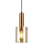 Italux SARDO PND-5581-1-BRO+AMB Visilica 1x40W/E27 IP20